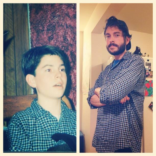 flannel then and now